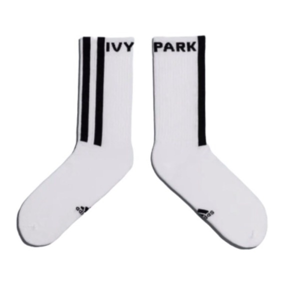 🎉 HP🎉 🆕 IVY PARK x adidas Logo Socks 3 Pack Medium - Picture 4 of 9